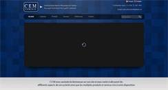 Desktop Screenshot of cemtunisie.com
